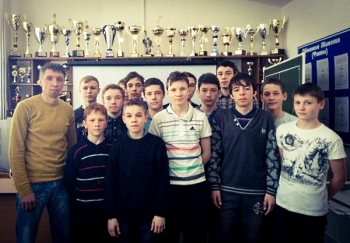 Прославленный лыжник Владимир Леготин провел в ДЮСШ по футболу Олимпийский урок