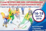 В Сыктывкаре пройдет II этап Всероссийских соревнований «Северо-Западная детская хоккейная лига»