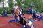 В Визинге состоялось торжественное открытие новой спортивной площадки  ГТО