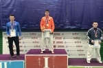 Гасанов Артур завоевал золотую медаль на Всероссийских соревнованиях по каратэ «Петербургская весна»