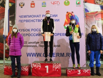 Алина Игнатова завоевала бронзовую медаль на Чемпионате и Первенстве России по спортивному ориентированию на лыжах