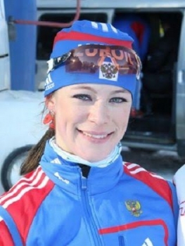 Ольга Царева из Республики Коми - вторая в индивидуальной гонке на 10 км свободным стилем Кубка России 2017 года