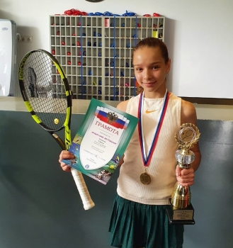 Юная теннисистка из Республики Коми Владислава Ластовская победила на турнире в Москве