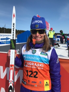 Ольга Царева выиграла Югорский марафон серии Russialoppet